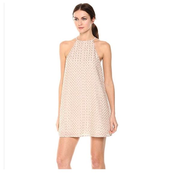 Show Me Your Mumu Dresses & Skirts - Show Me Your Mumu Gomez Halter Mini Dress in Sparkle Waterfall Sequin Size XS